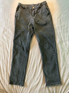 Men's Hungson Black Straight-Leg Jeans - Classic Casual